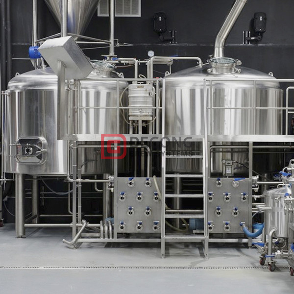1000L kulcsrakész gőz sörfőző rendszer Kiváló minőségű sörfőző berendezések Franciaországban
