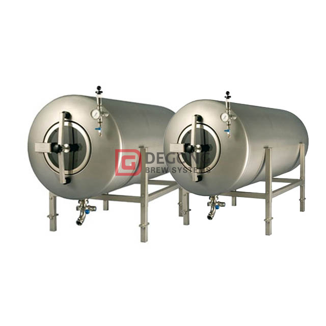 10BBL érlelő tartályok, rozsdamentes acélból testreszabható, vízszintes, brite sörtartály, Kína