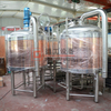 7BBL Brewpub Használt vörösréz sörfõzõberendezés 3 tartályú sörfõzõvel
