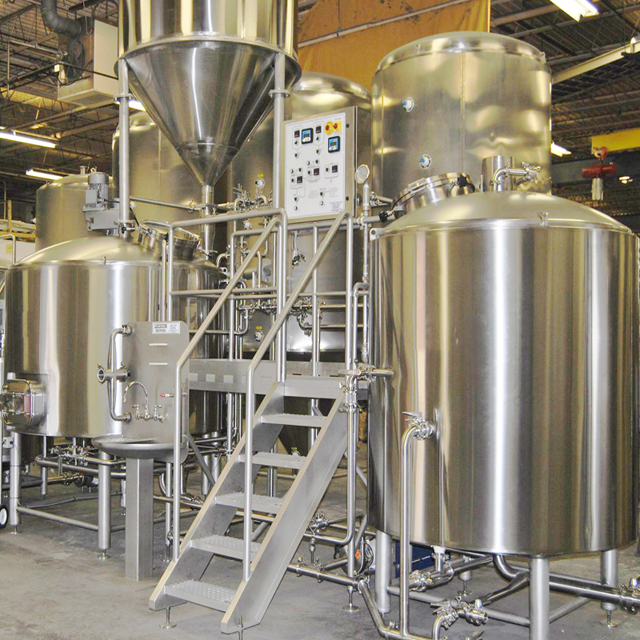 1000L 2 vagy 3 edény sörfőzde kereskedelmi felhasznált sörgyártó berendezések