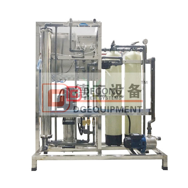 250LPH rozsdamentes acélból készült vízkezelő rendszer fordított ozmózisos szűrőberendezése eladó