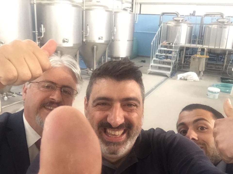 1000L sörfőző rendszert telepítenek Olaszországban