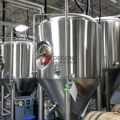 SUS 304 sanitary 10BBL prémium minőségű sör erjesztő tartály / egységsütő / sörfőző fermentor forró eladó USA-ban