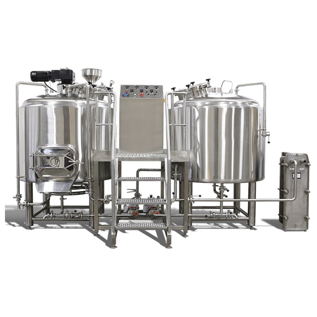 500L kézműves sörfőző rendszer rozsdamentes acél ipari sörkészítő gép / berendezés eladó sörfőzde