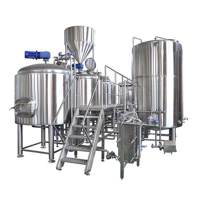 1000L sör kézműves sörfőző rendszer rozsdamentes acél sörkészítő gép / berendezés eladó sörfőzde