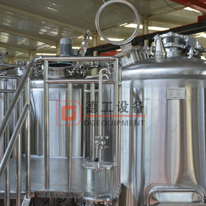 1000 liter kulcsrakész ipari felhasználású sörfőző berendezés / középső sörfőzde használt sörfőző rendszer