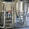 Rendelkezésre álló 1000L rozsdamentes acél sörfőzőberendezés három tartályos sörfőzőberendezés Olaszországban